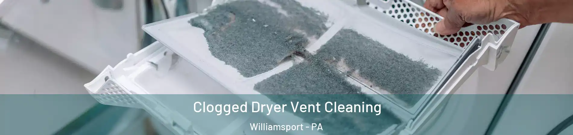  Clogged Dryer Vent Cleaning Williamsport - PA