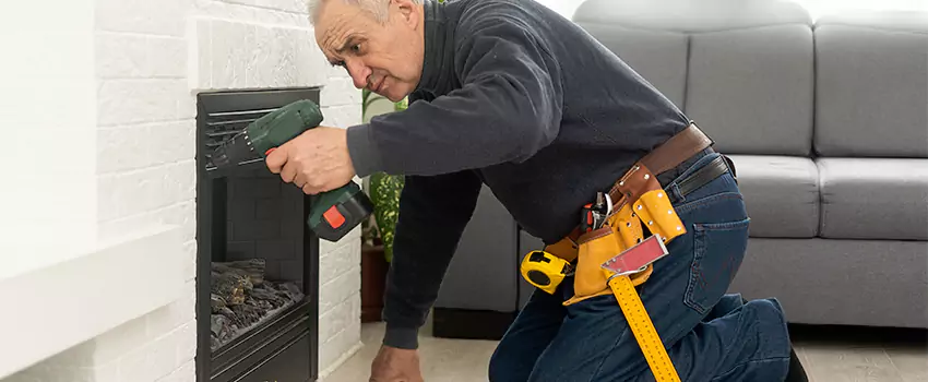 New Indoor Fireplace Installation in Williamsport, Pennsylvania