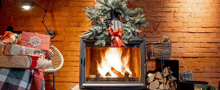Travis Industries Linear Gas Fireplace Installation in Williamsport, Pennsylvania