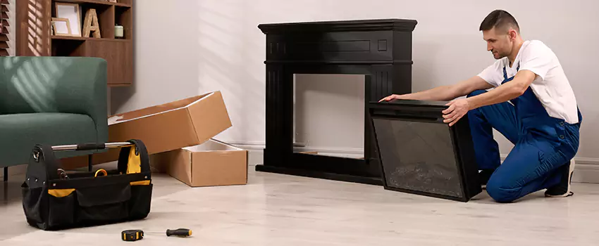 Old Rusted Metal Fireplace Repair And Replacement in Williamsport, PA