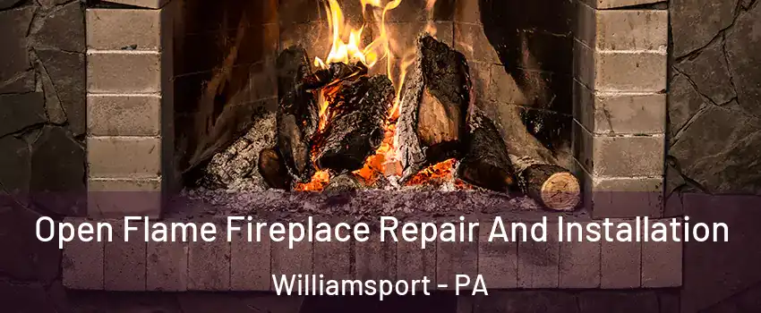  Open Flame Fireplace Repair And Installation Williamsport - PA